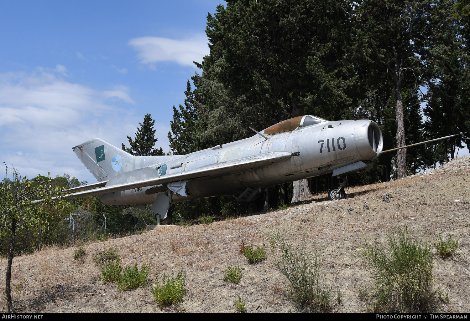 Aircraft Photo of 7110 | Mikoyan-Gurevich MiG-19S | Pakistan - Air Force | AirHistory.net #709060
