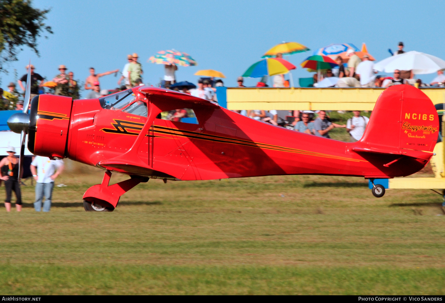Aircraft Photo of N16S / NC16S | Beech D17S | AirHistory.net #709080