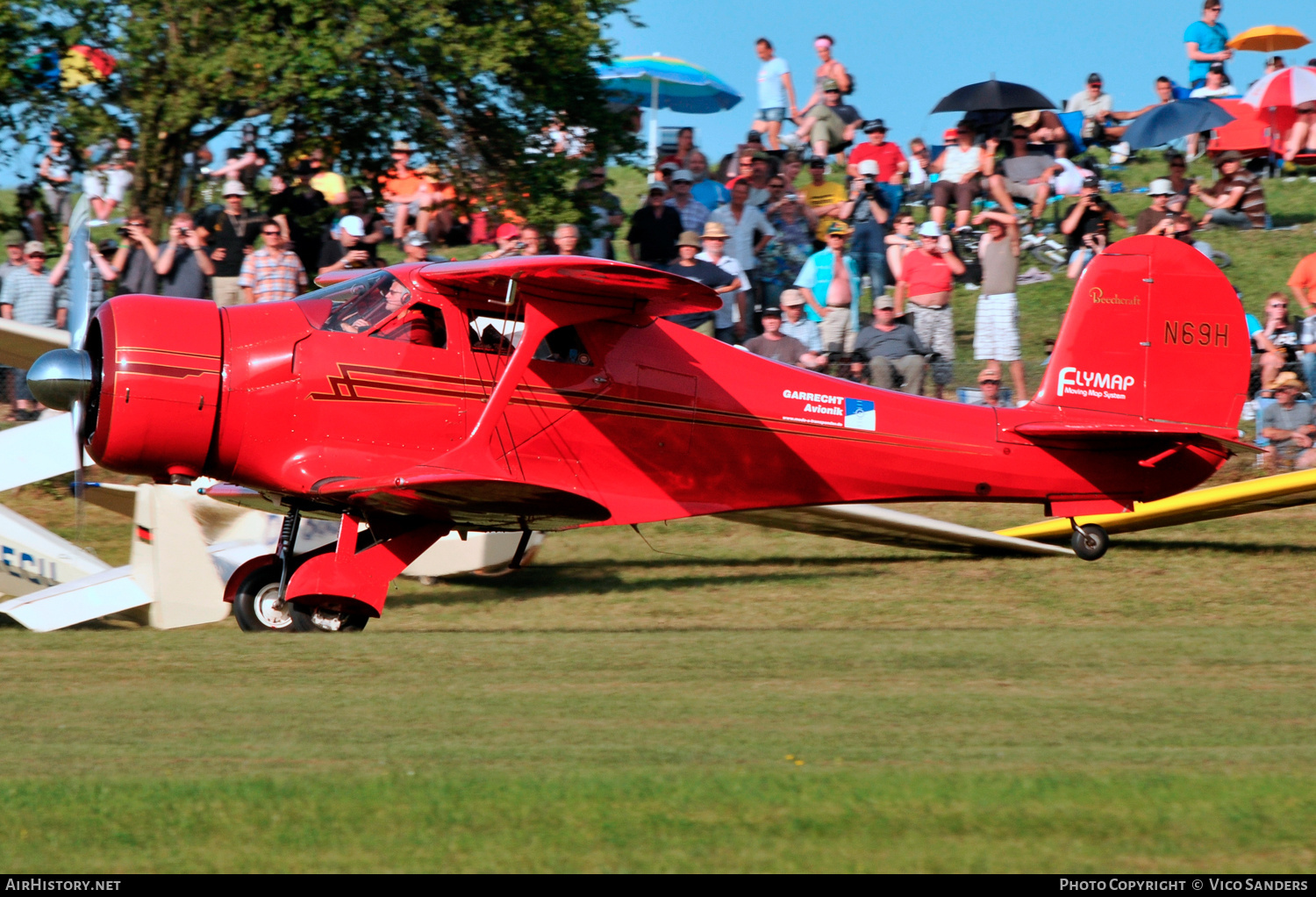 Aircraft Photo of N69H | Beech UC-43 (D17S) | AirHistory.net #709082