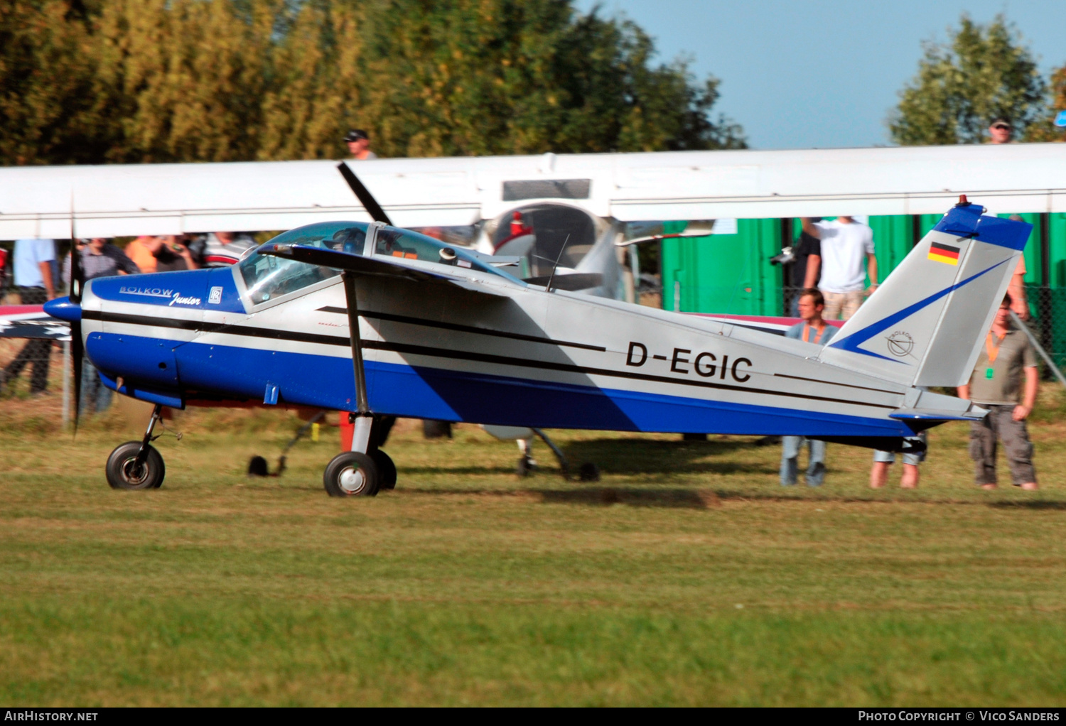 Aircraft Photo of D-EGIC | Bölkow Bo-208C Junior | AirHistory.net #709084