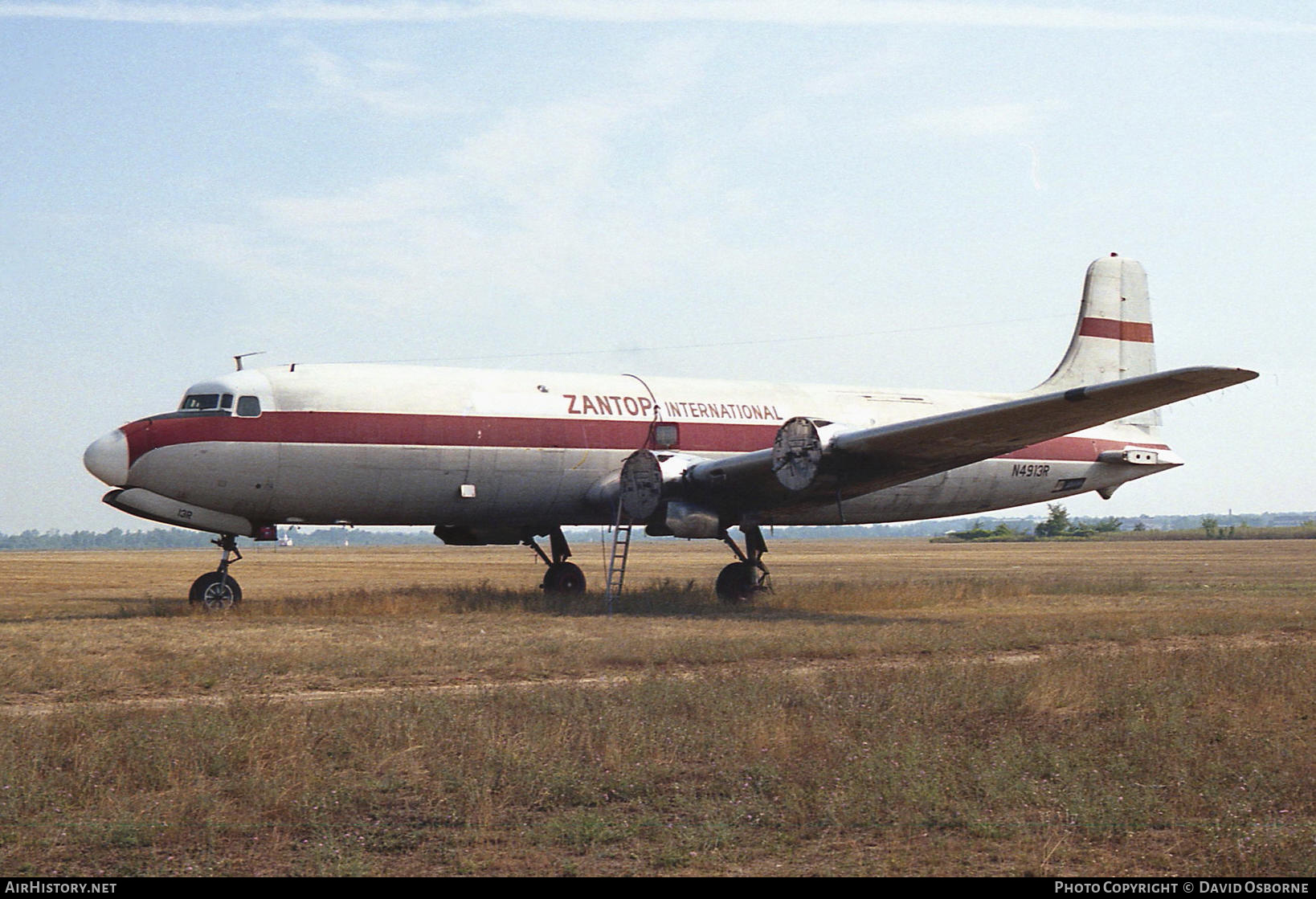 Aircraft Photo of N4913R | Douglas DC-6B(F) | Zantop International Airlines | AirHistory.net #709099