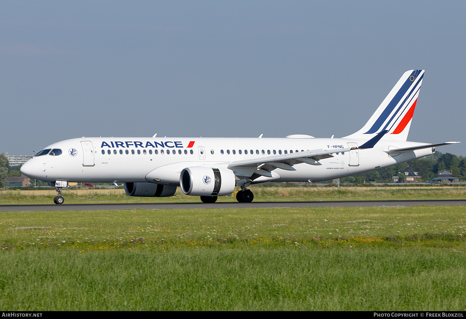 Aircraft Photo of F-HPNG | Airbus A220-371 (BD-500-1A11) | Air France | AirHistory.net #709100
