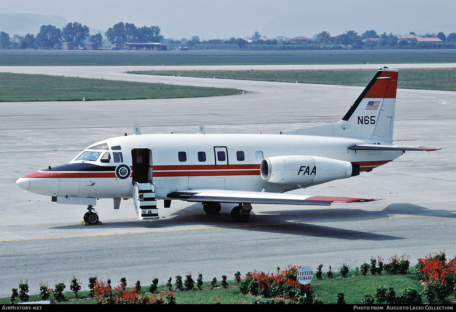 Aircraft Photo of N65 | North American Rockwell NA-380 Sabreliner 75A | FAA - Federal Aviation Administration | AirHistory.net #709107