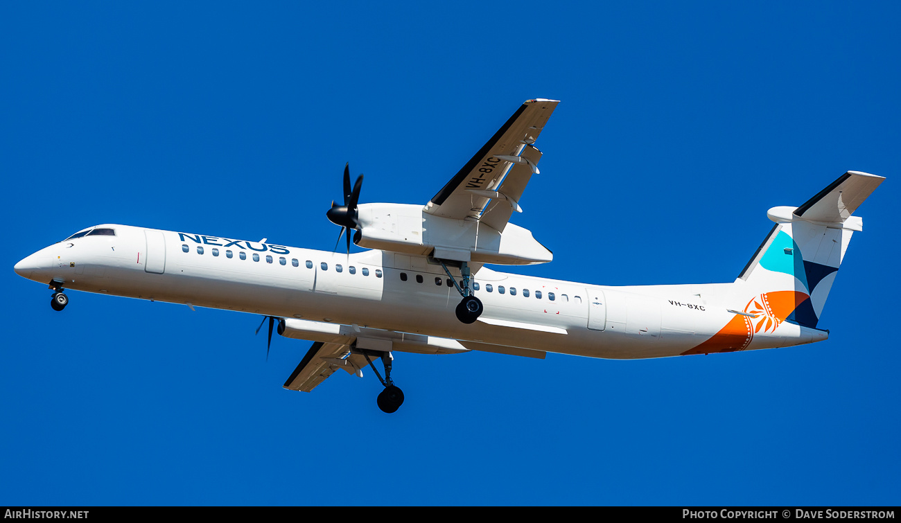 Aircraft Photo of VH-8XC | Bombardier DHC-8-402 Dash 8 | Nexus Airlines | AirHistory.net #709109