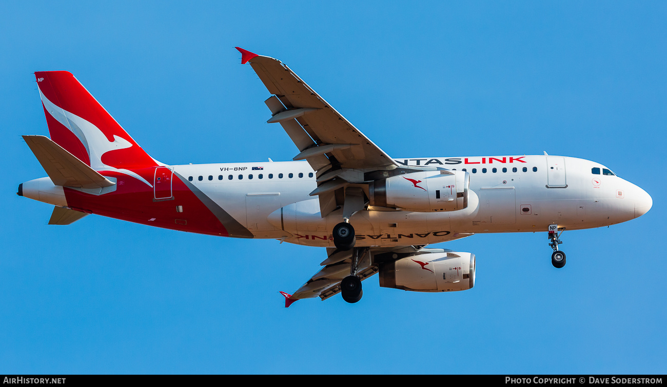 Aircraft Photo of VH-8NP | Airbus A319-132 | QantasLink | AirHistory.net #709118