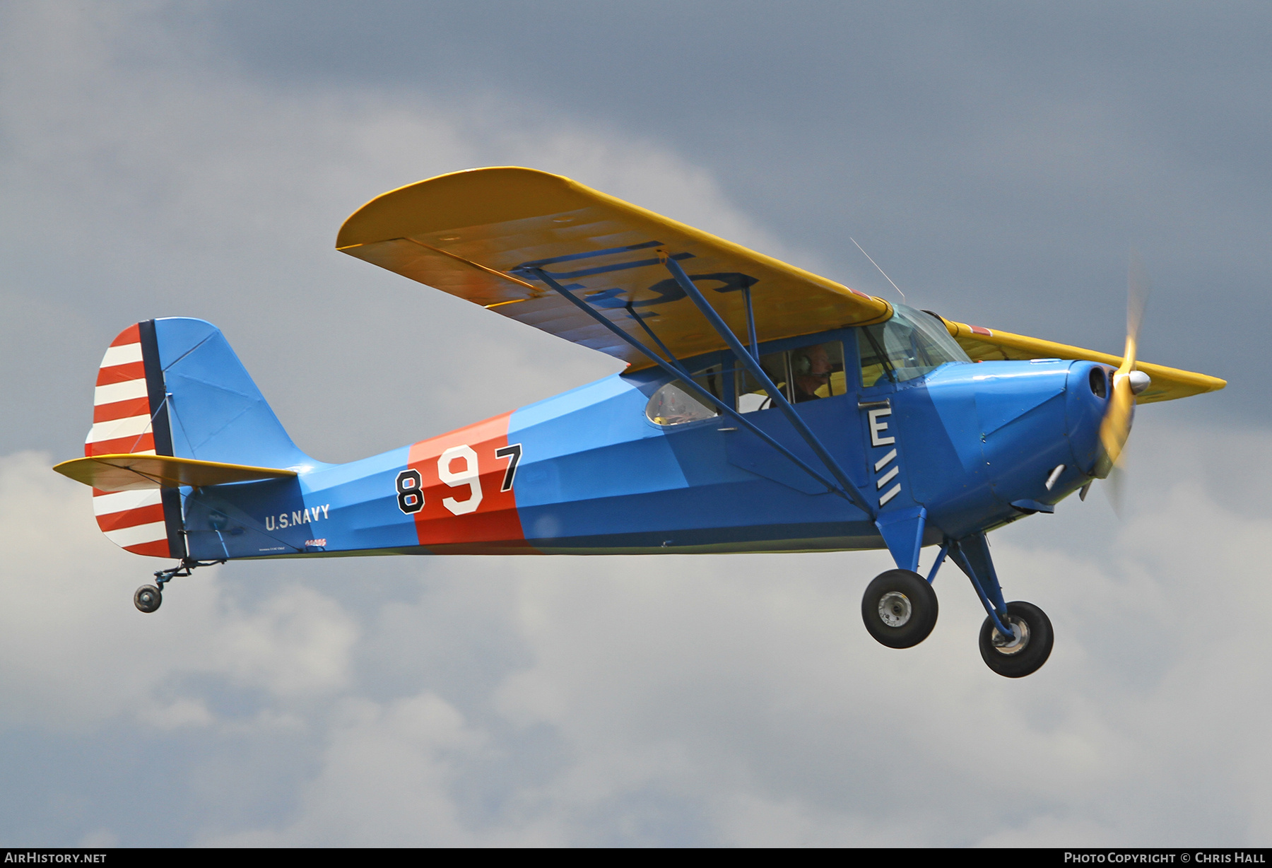 Aircraft Photo of G-BJEV / 897 | Aeronca 11AC Chief | USA - Navy | AirHistory.net #709121
