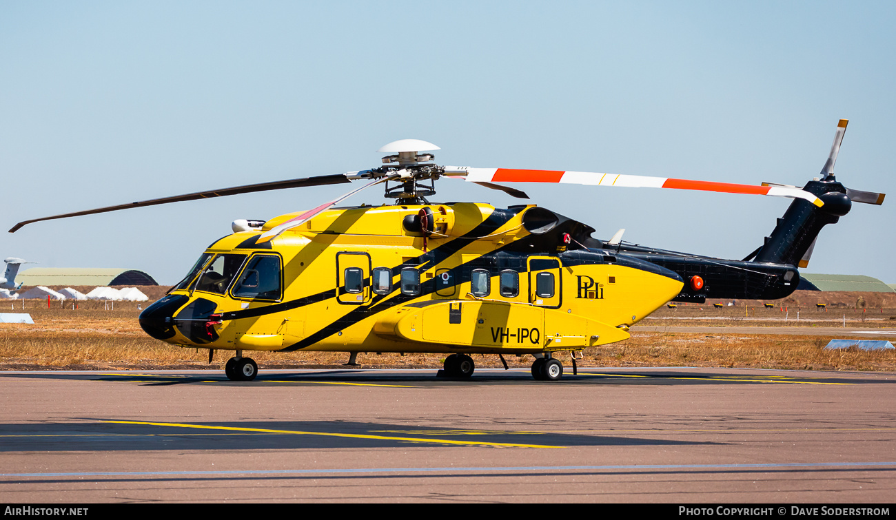 Aircraft Photo of VH-IPQ | Sikorsky S-92A | PHI - Petroleum Helicopters International | AirHistory.net #709122