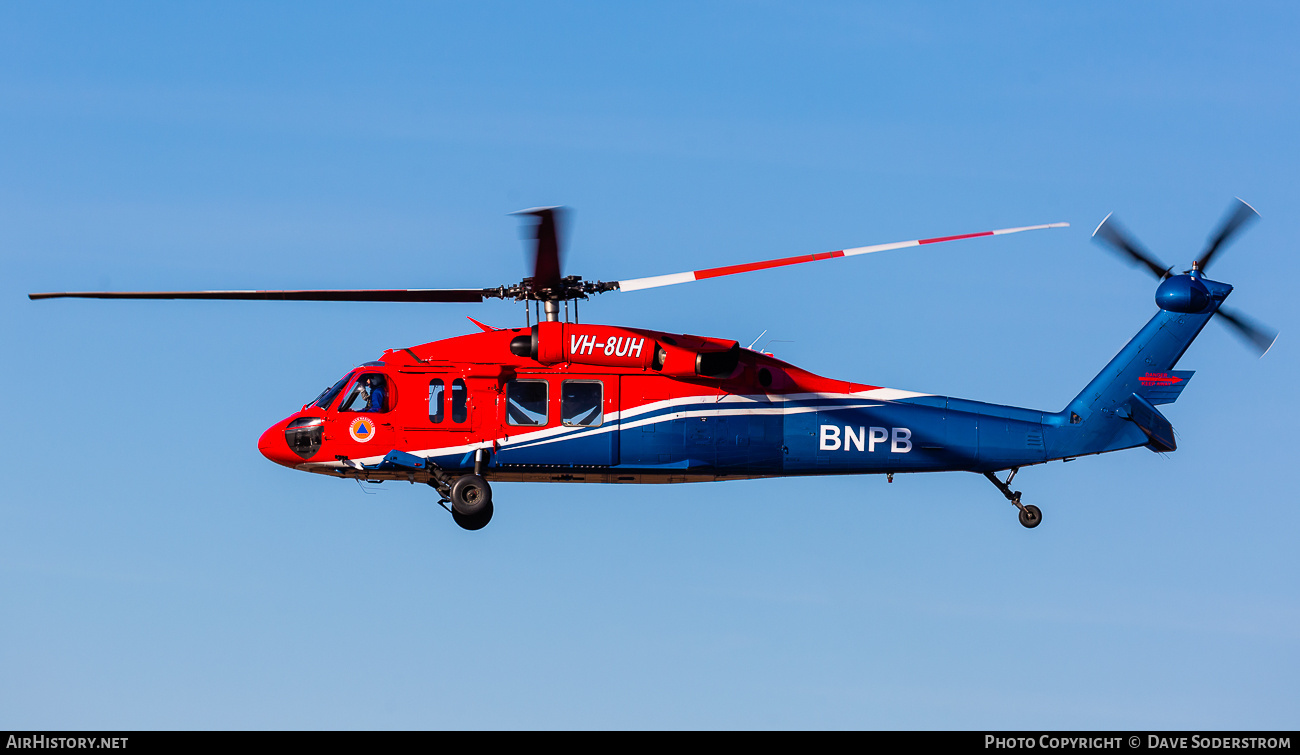 Aircraft Photo of VH-8UH | Sikorsky UH-60A Black Hawk (S-70A) | BNPB - Badan Nasional Penanggulangan Bencana | AirHistory.net #709124