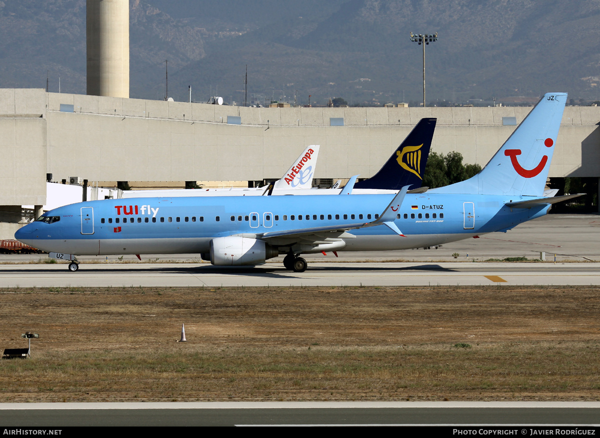 Aircraft Photo of D-ATUZ | Boeing 737-8K5 | TUI | AirHistory.net #709138