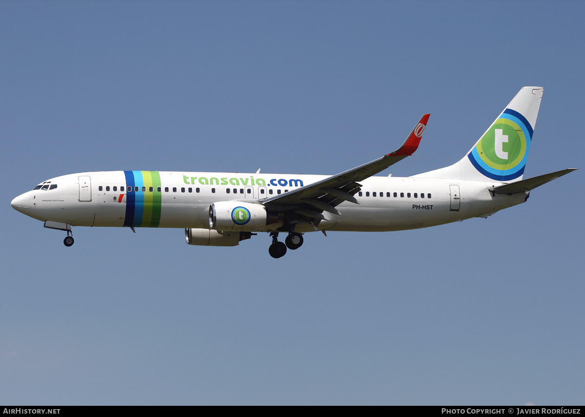 Aircraft Photo of PH-HST | Boeing 737-83N | Transavia | AirHistory.net #709150