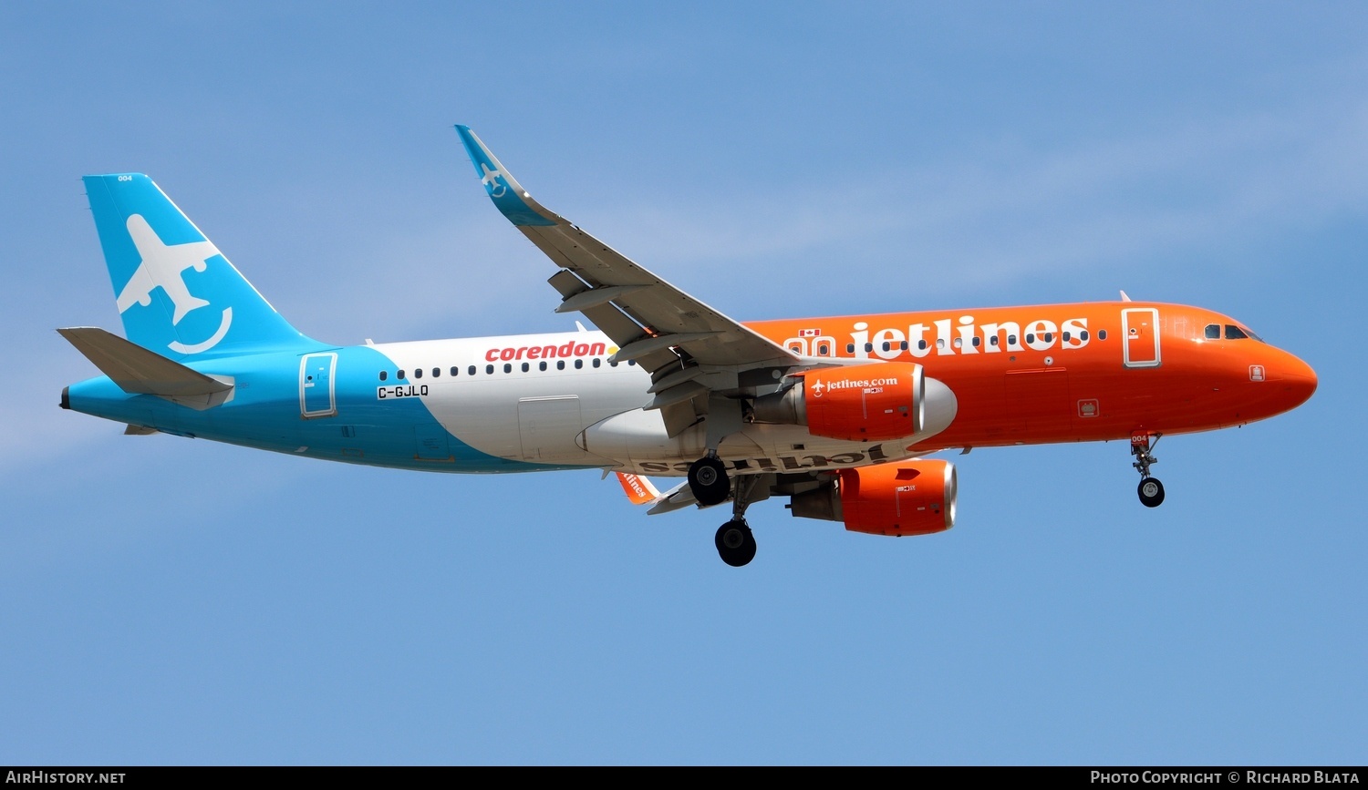 Aircraft Photo of C-GJLQ | Airbus A320-214 | Jetlines | AirHistory.net #709156