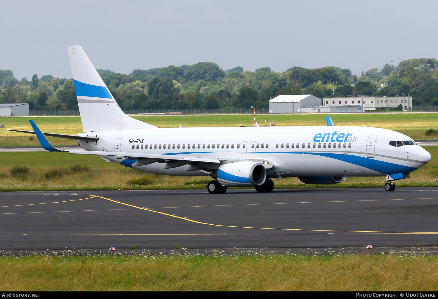 Aircraft Photo of SP-ENX | Boeing 737-8Q8 | Enter Air | AirHistory.net #709166