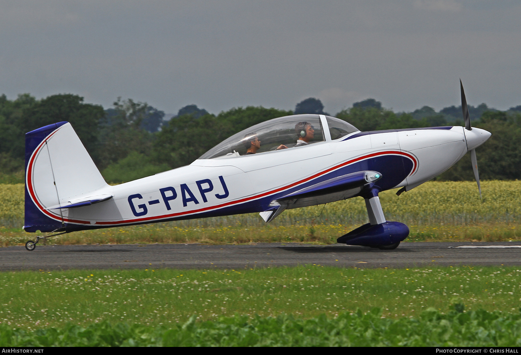 Aircraft Photo of G-PAPJ | Van's RV-8 | AirHistory.net #709203