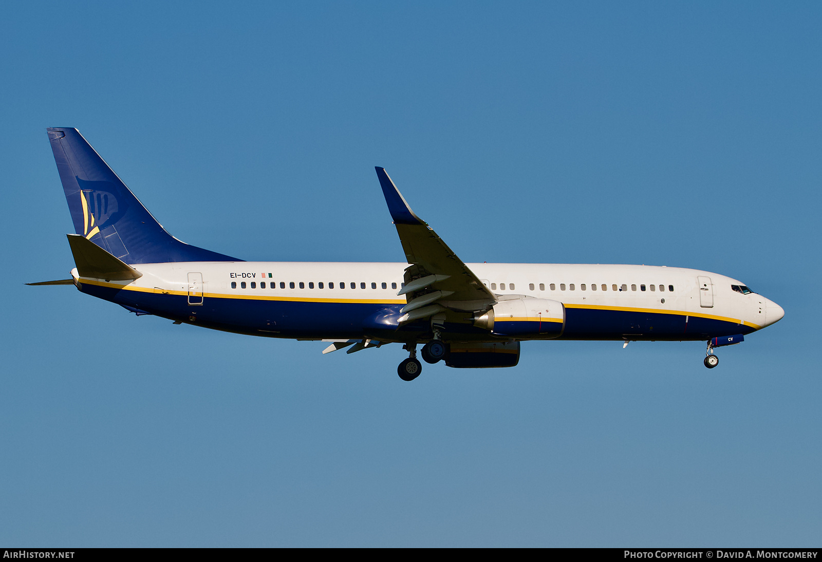 Aircraft Photo of EI-DCV | Boeing 737-8AS | Ryanair | AirHistory.net #709216