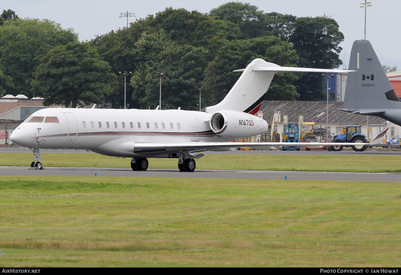 Aircraft Photo of N167QS | Bombardier Global 6000 (BD-700-1A10) | AirHistory.net #709232