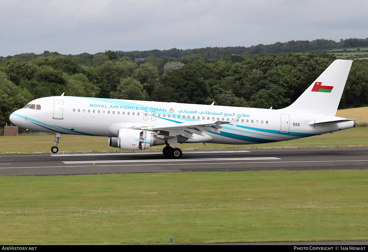 Aircraft Photo of 555 | Airbus ACJ320 (A320-214/CJ) | Oman - Air Force | AirHistory.net #709240