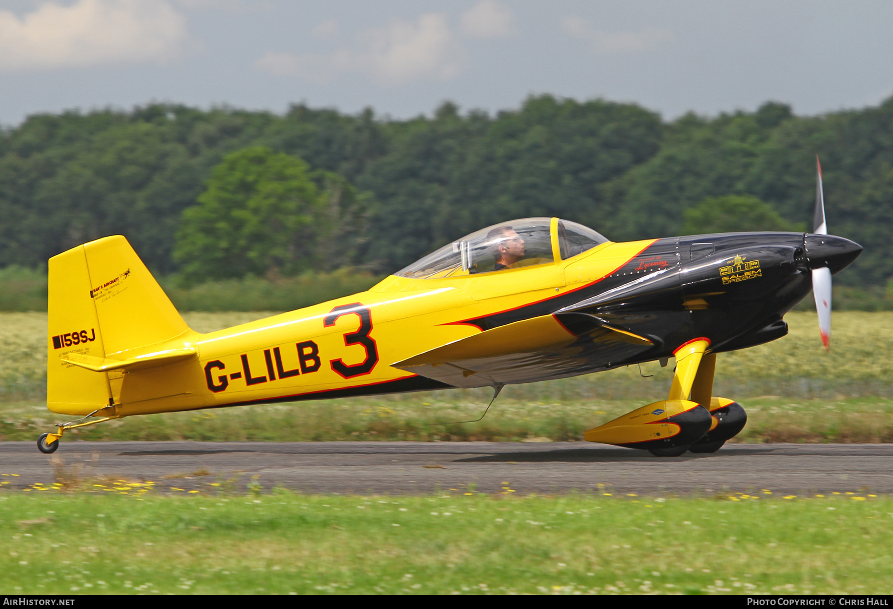 Aircraft Photo of G-LILB / N159SJ | Van's RV-3B | AirHistory.net #709243