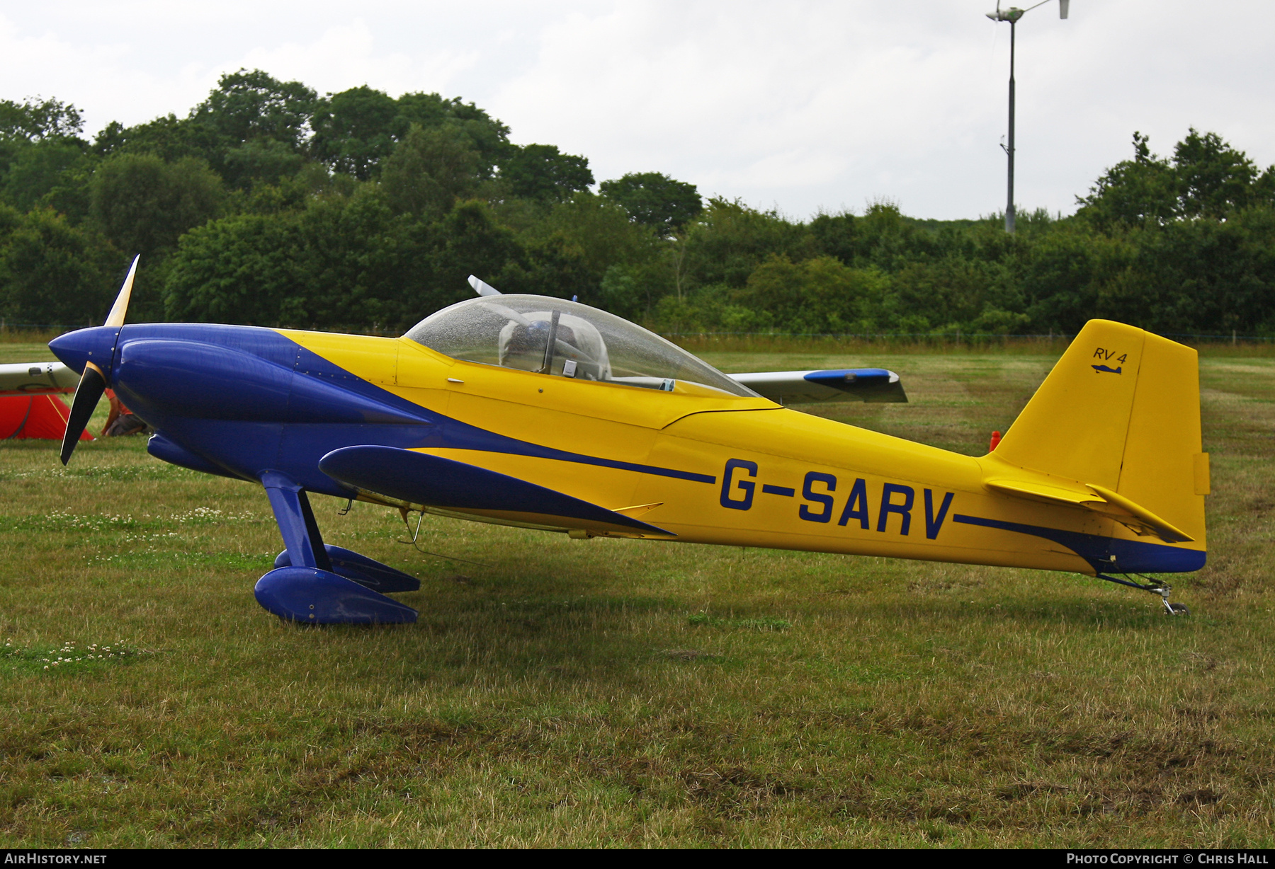 Aircraft Photo of G-SARV | Van's RV-4 | AirHistory.net #709253