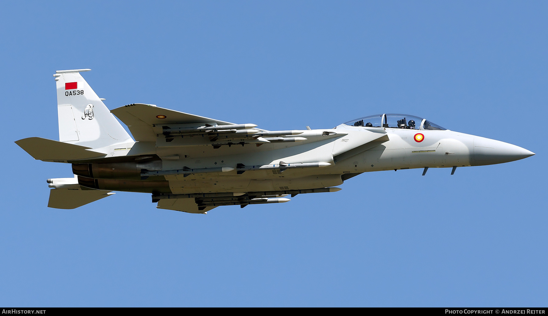 Aircraft Photo of QA538 | Boeing F-15QA Eagle | Qatar - Air Force | AirHistory.net #709265