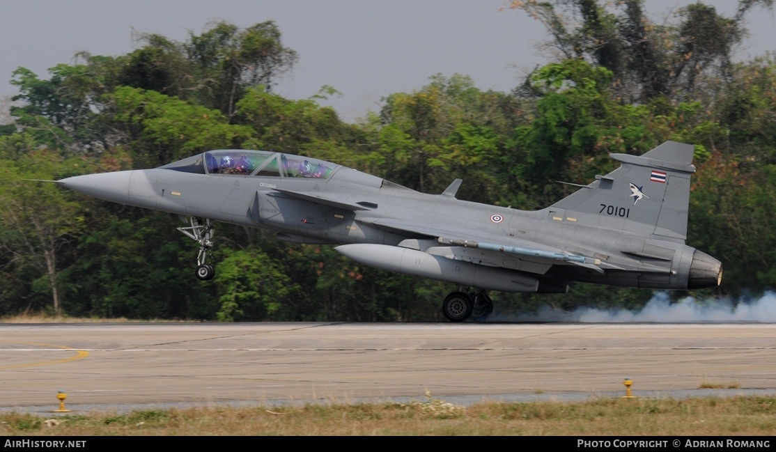 Aircraft Photo of KH.20K-1/54 | Saab JAS 39D Gripen | Thailand - Air Force | AirHistory.net #709267