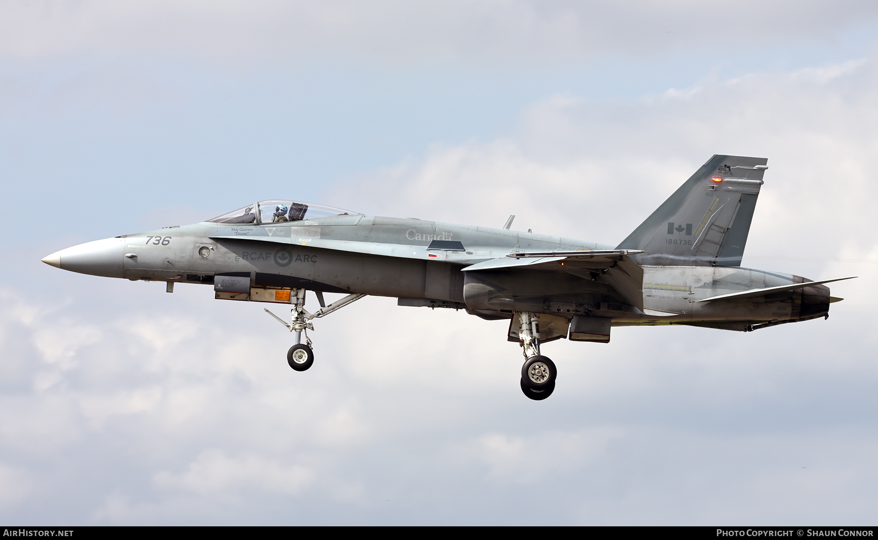 Aircraft Photo of 188736 | McDonnell Douglas CF-188 Hornet | Canada - Air Force | AirHistory.net #709284