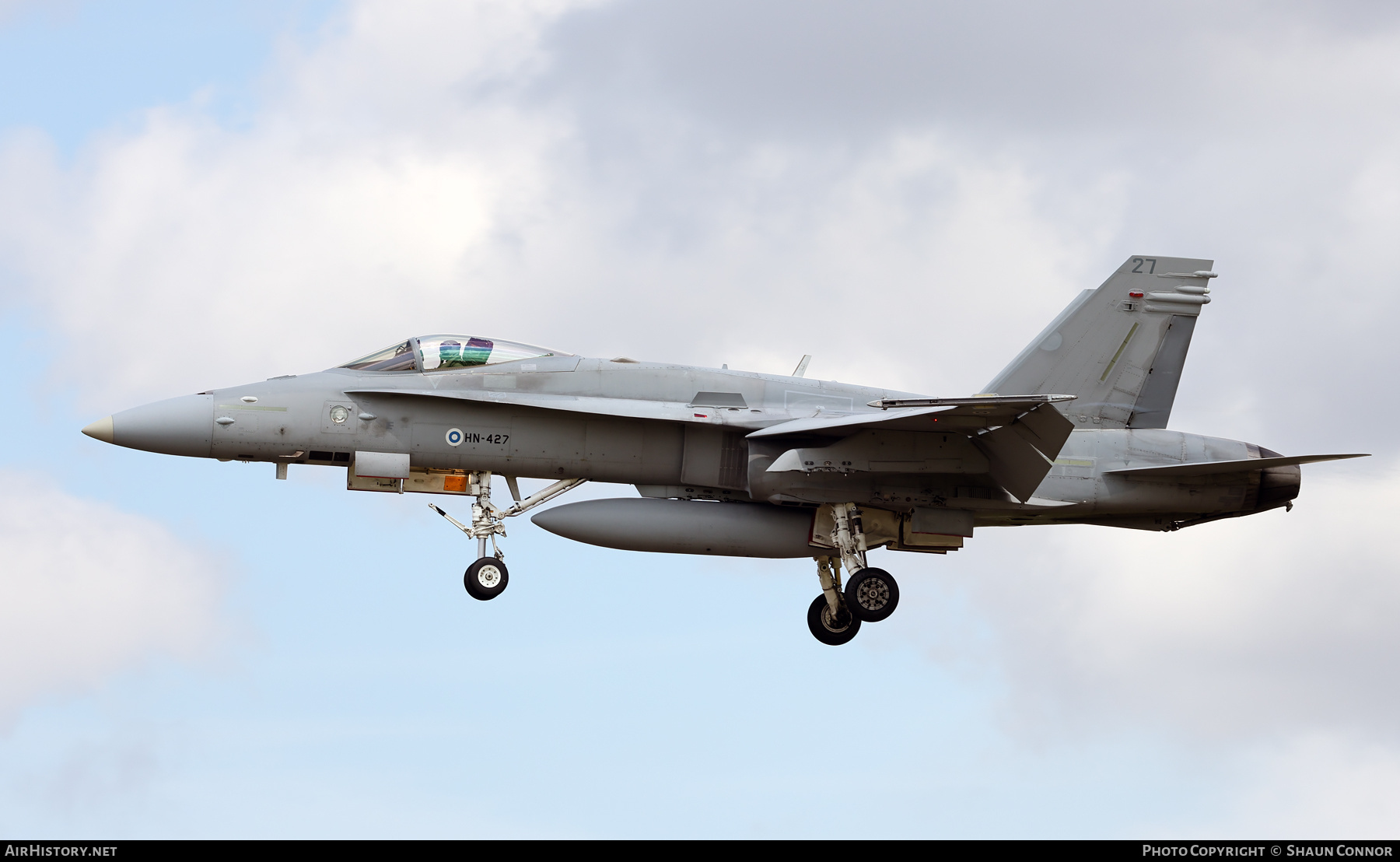 Aircraft Photo of HN-427 | McDonnell Douglas F/A-18C Hornet | Finland - Air Force | AirHistory.net #709302