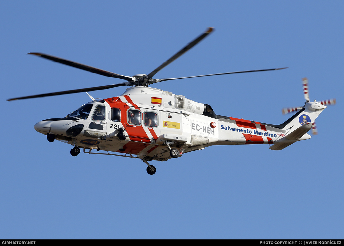 Aircraft Photo of EC-NEH | AgustaWestland AW-139 | Sociedad de Salvamento y Seguridad Marítima | AirHistory.net #709316