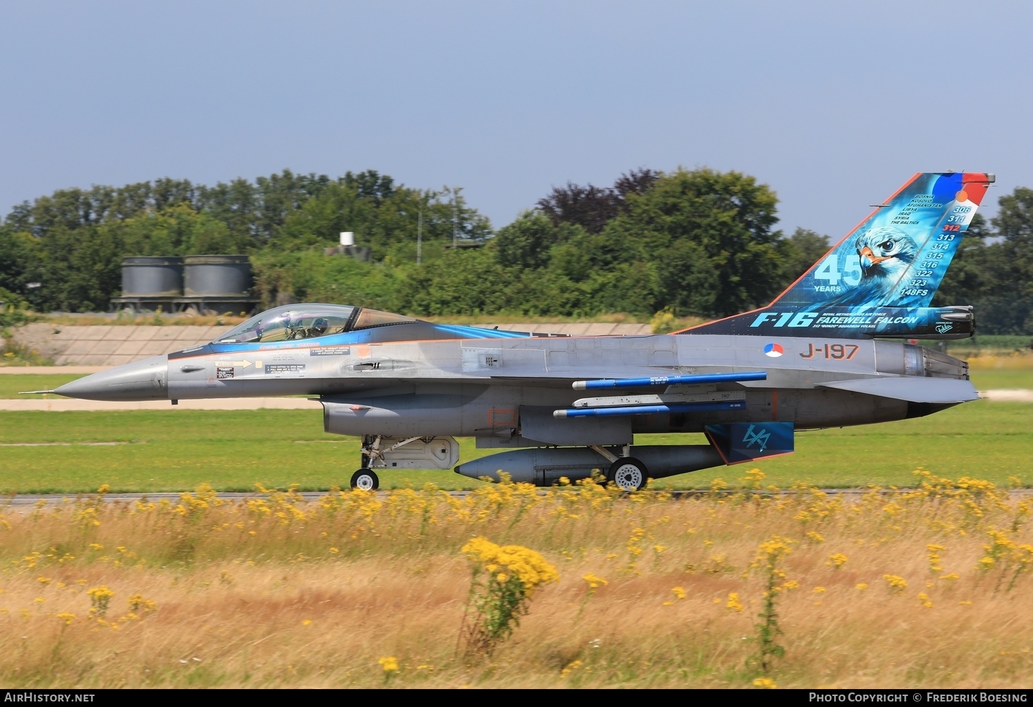 Aircraft Photo of J-197 | General Dynamics F-16AM Fighting Falcon | Netherlands - Air Force | AirHistory.net #709317