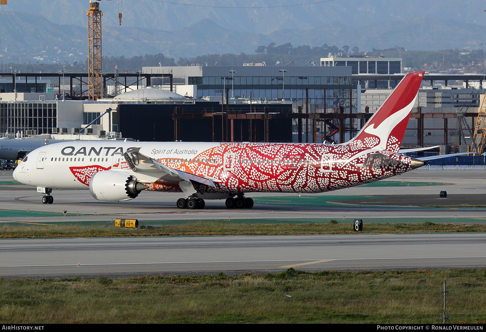 Aircraft Photo of VH-ZND | Boeing 787-9 Dreamliner | Qantas | AirHistory.net #709319