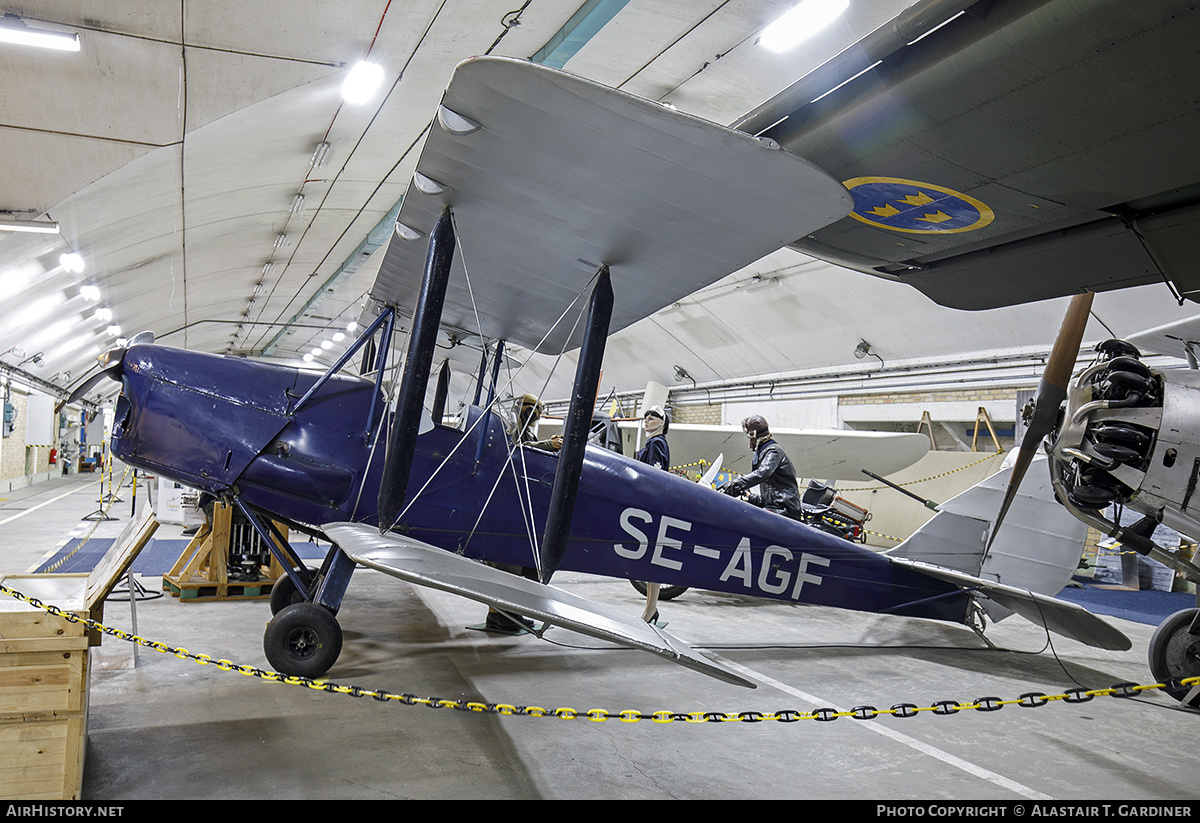 Aircraft Photo of SE-AGF | De Havilland D.H. 60GIII Moth Major | AirHistory.net #709322