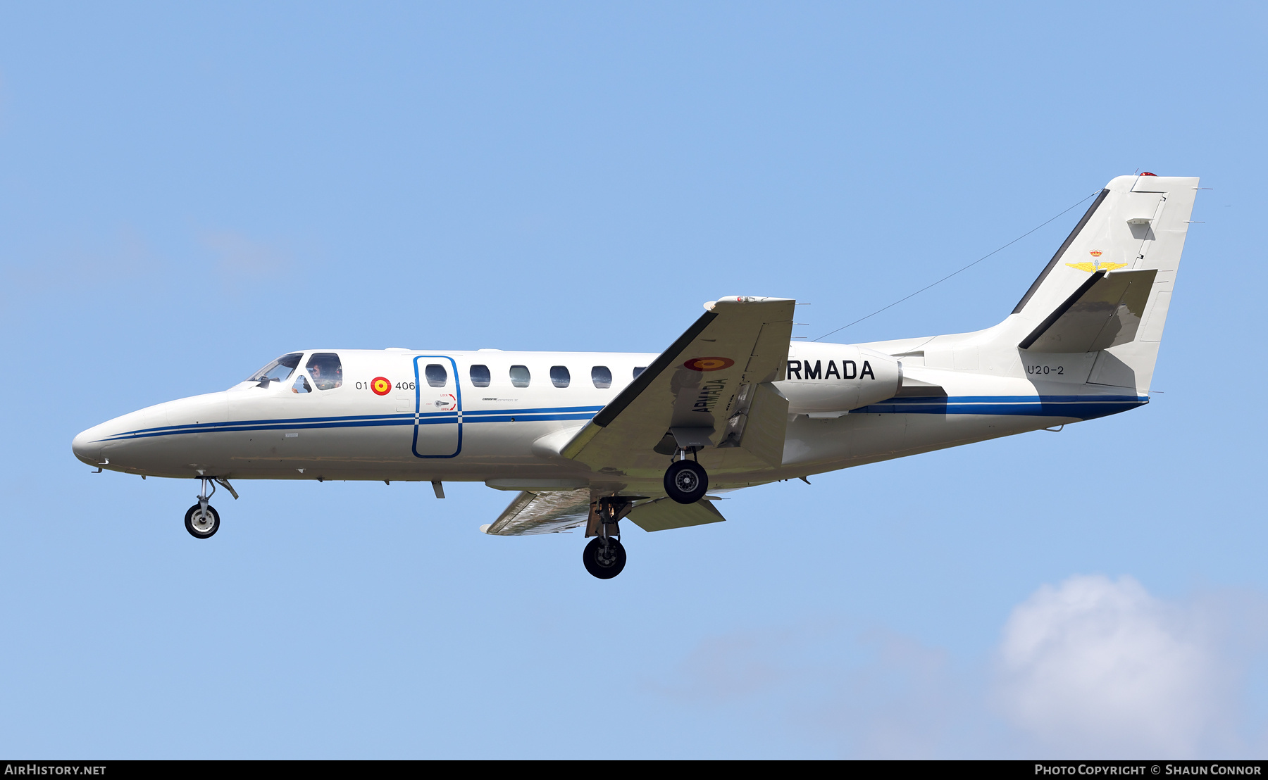 Aircraft Photo of U.20-2 | Cessna 550 Citation II | Spain - Navy | AirHistory.net #709331