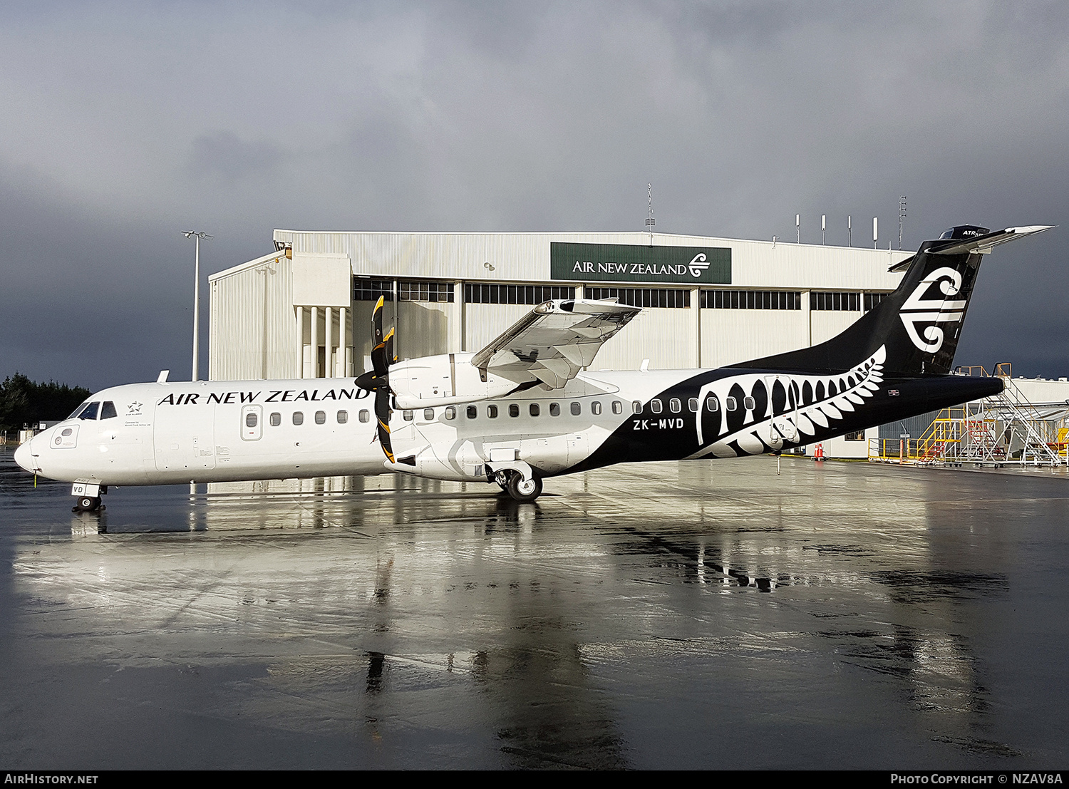 Aircraft Photo of ZK-MVD | ATR ATR-72-600 (ATR-72-212A) | Air New Zealand | AirHistory.net #709380