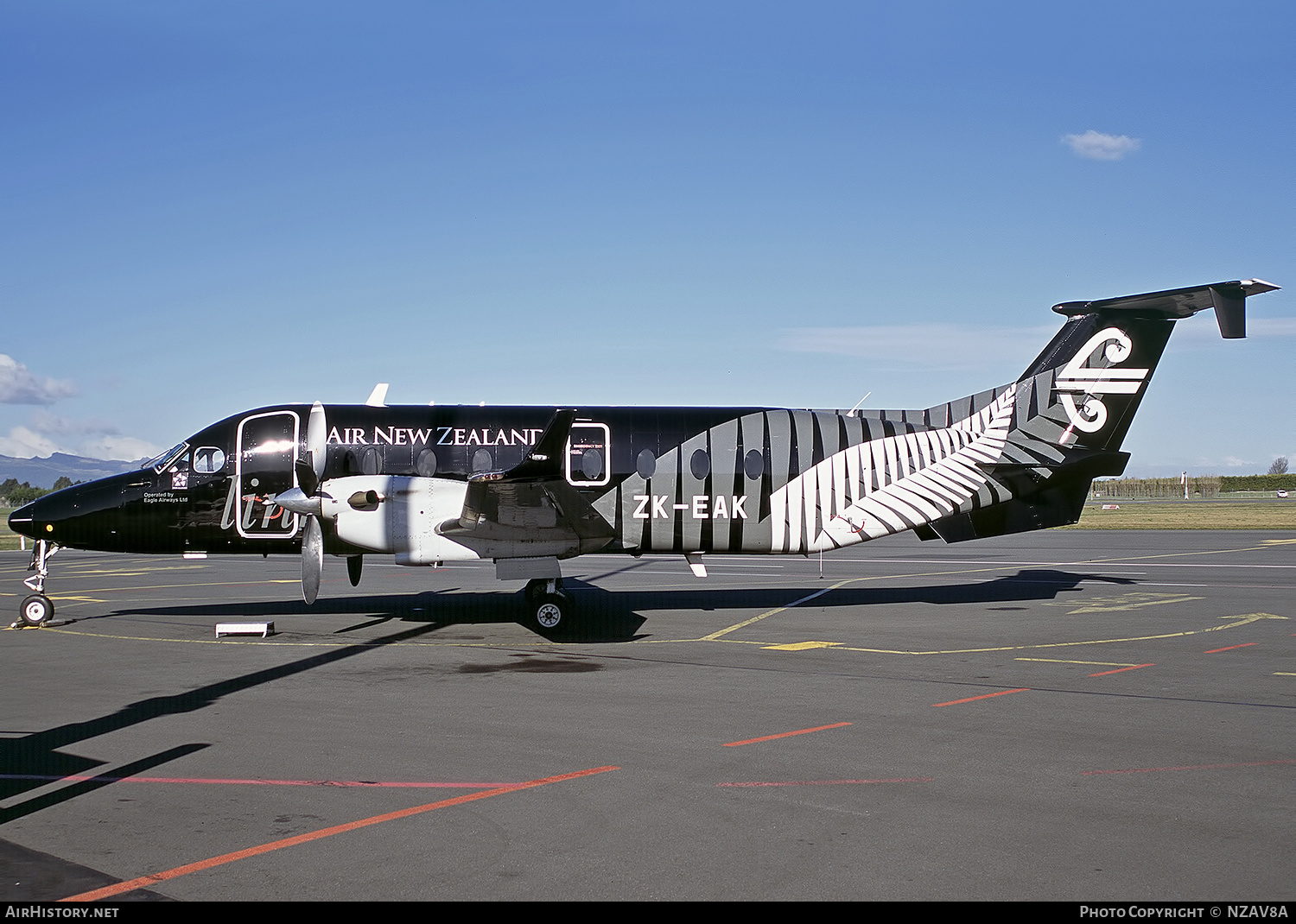 Aircraft Photo of ZK-EAK | Raytheon 1900D | Air New Zealand Link | AirHistory.net #709398