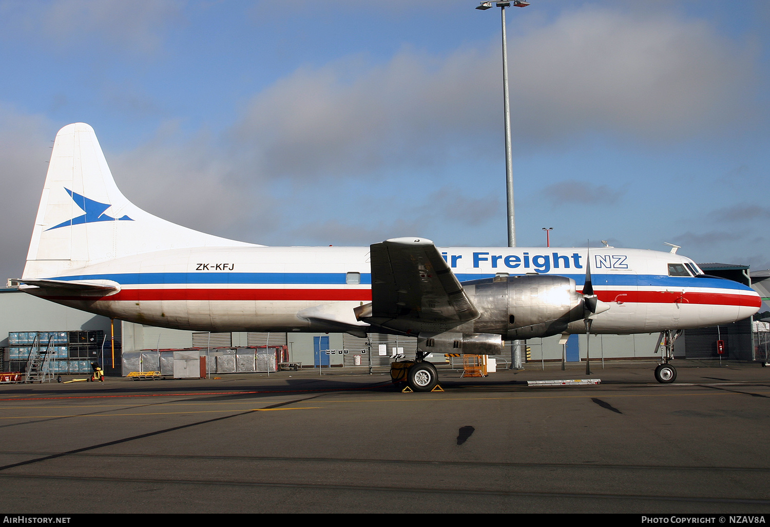 Aircraft Photo of ZK-KFJ | Convair 580/F | Air Freight NZ | AirHistory.net #709434