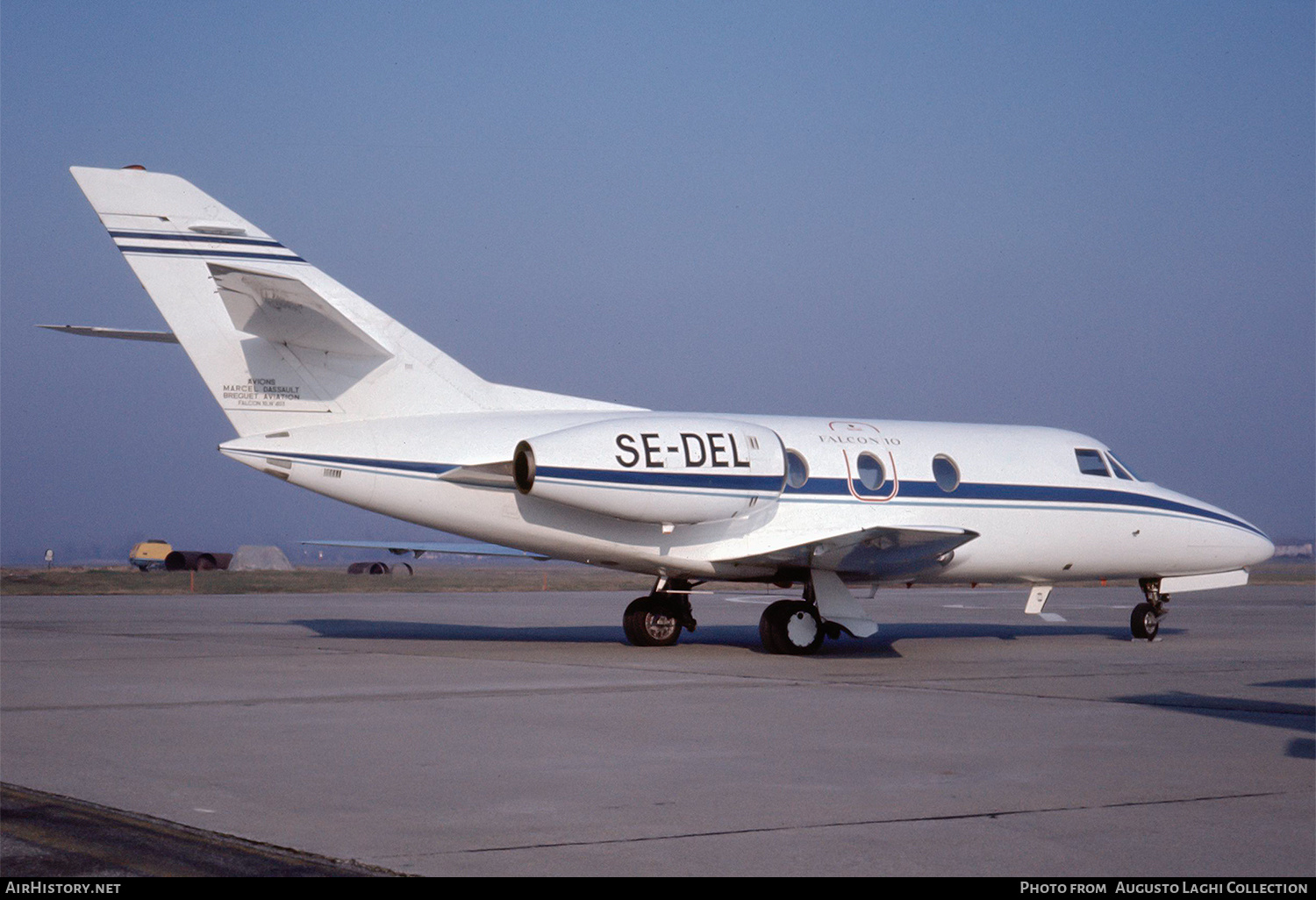 Aircraft Photo of SE-DEL | Dassault Falcon 10 | AirHistory.net #709460