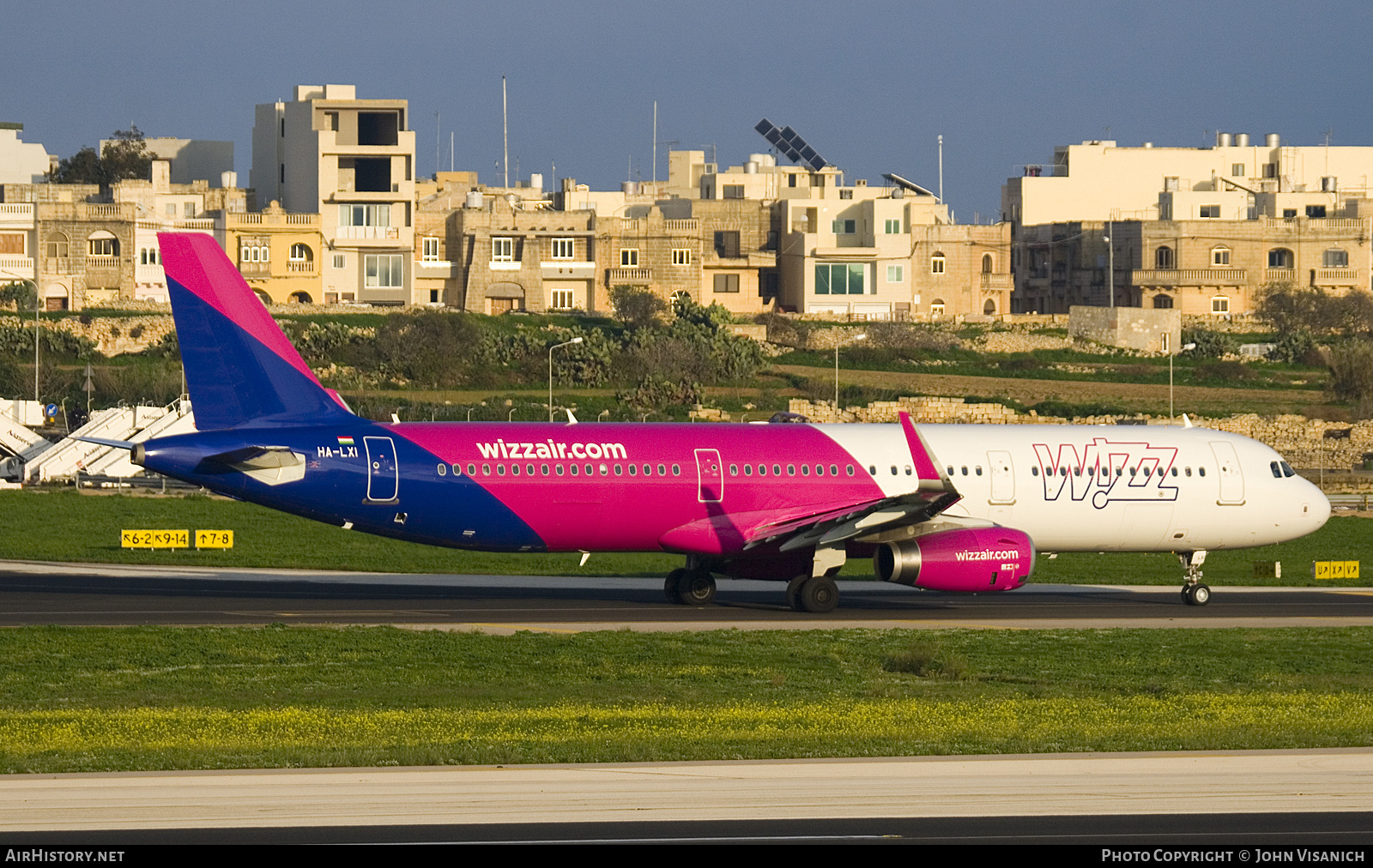 Aircraft Photo of HA-LXI | Airbus A321-231 | Wizz Air | AirHistory.net #709469