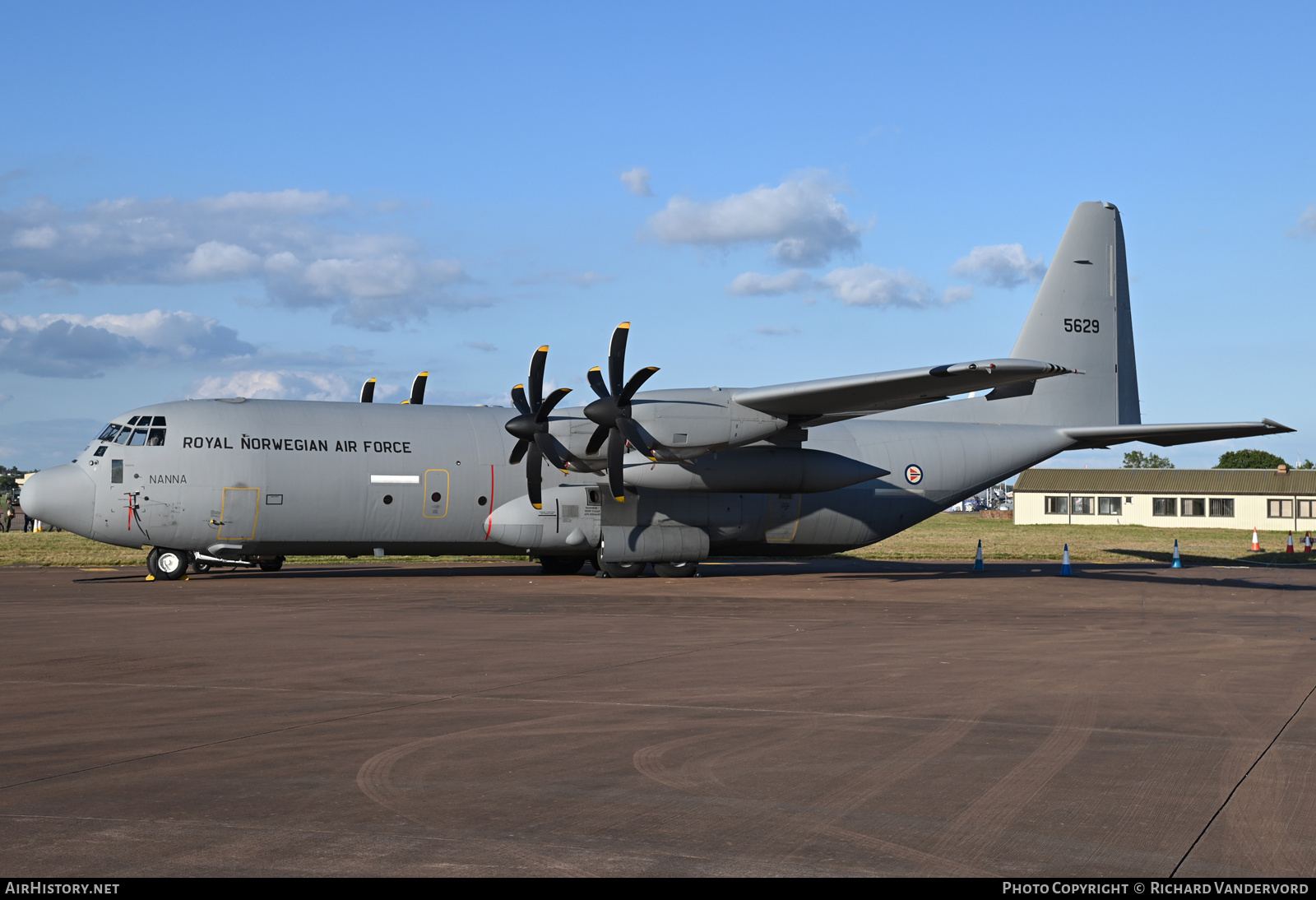 Aircraft Photo of 5629 | Lockheed Martin C-130J-30 Hercules | Norway - Air Force | AirHistory.net #709500