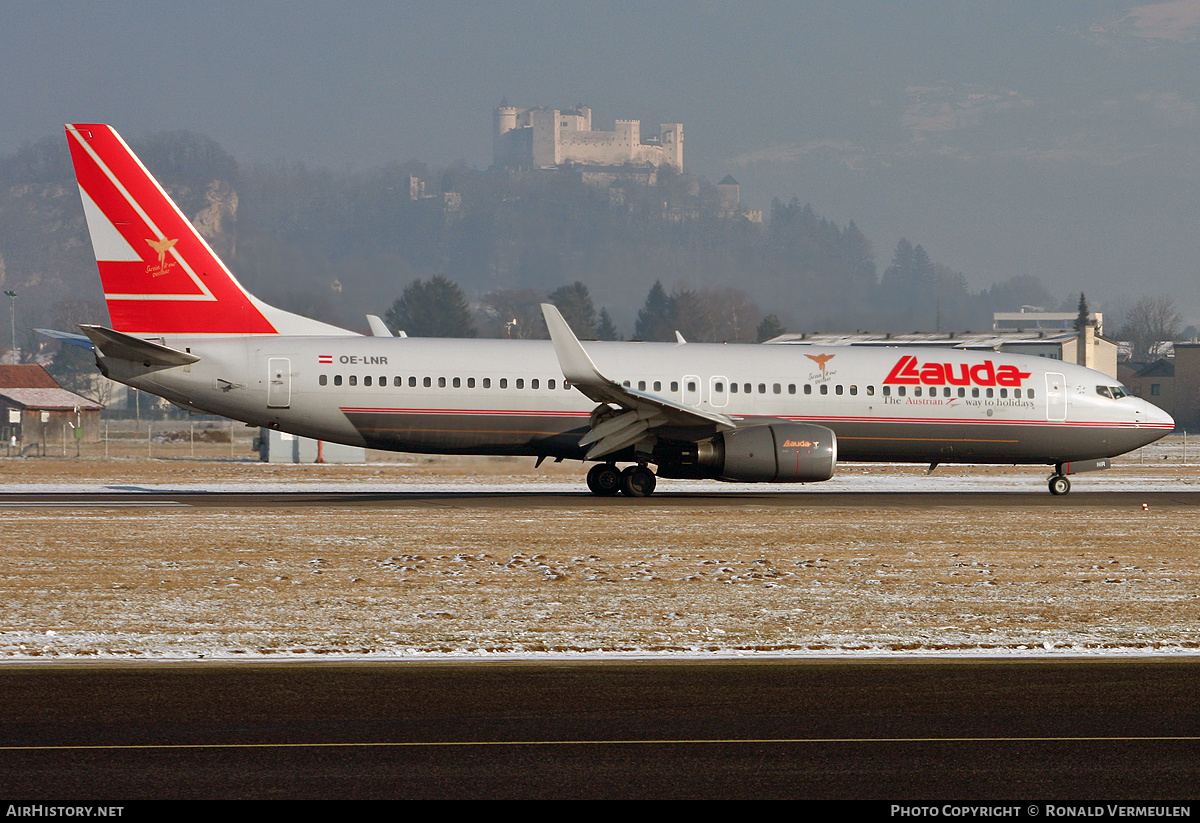 Aircraft Photo of OE-LNR | Boeing 737-8Z9 | Lauda Air | AirHistory.net #709503