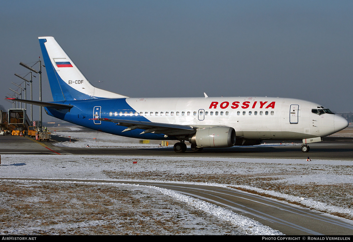 Aircraft Photo of EI-CDF | Boeing 737-548 | Rossiya - Russian Airlines | AirHistory.net #709509