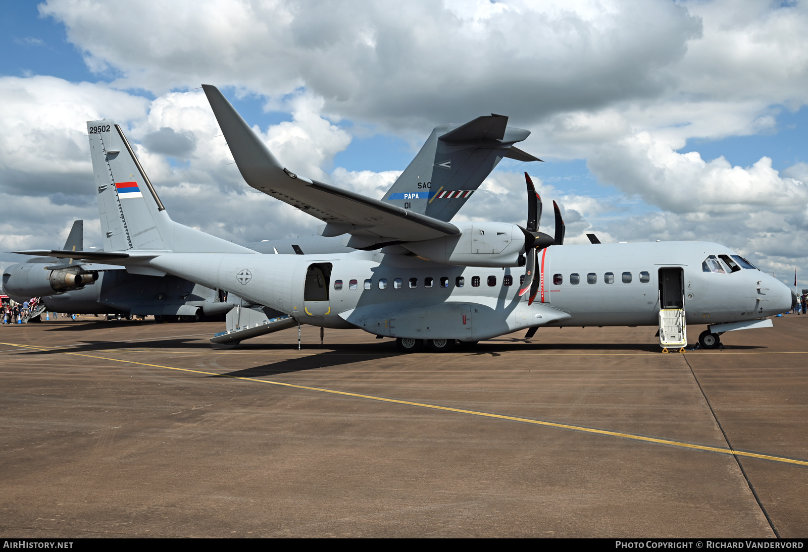 Aircraft Photo of 29502 | CASA C295MW | Serbia - Air Force | AirHistory.net #709512