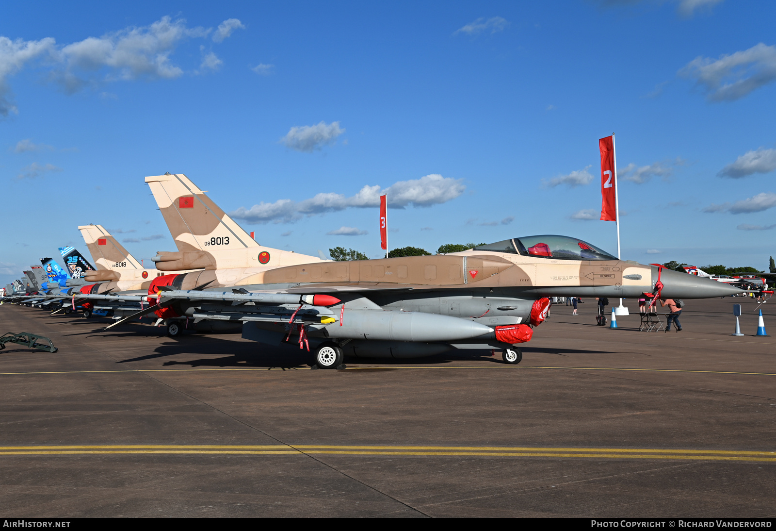 Aircraft Photo of 08-8013 | Lockheed Martin F-16C Fighting Falcon | Morocco - Air Force | AirHistory.net #709521