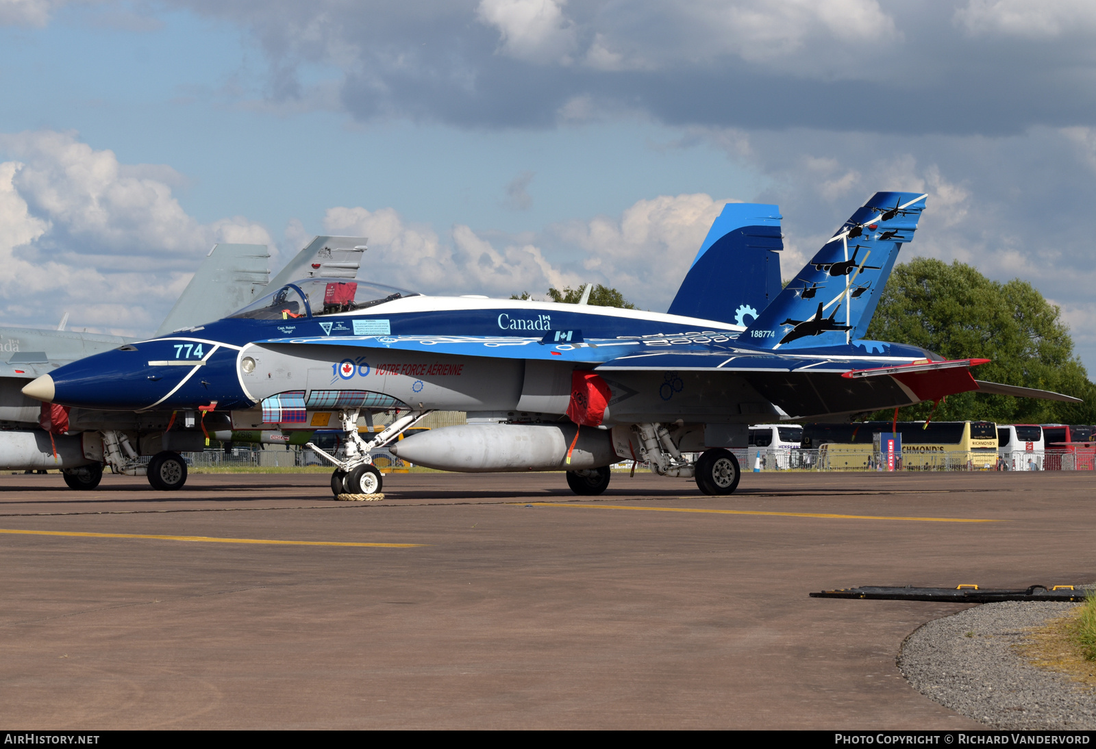Aircraft Photo of 188774 | McDonnell Douglas CF-188 Hornet | Canada - Air Force | AirHistory.net #709530