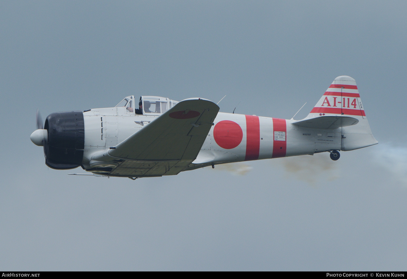 Aircraft Photo of N15797 / AI-114 | North American T-6 / A6M Zero (mod) | Commemorative Air Force | Japan - Air Force | AirHistory.net #709540