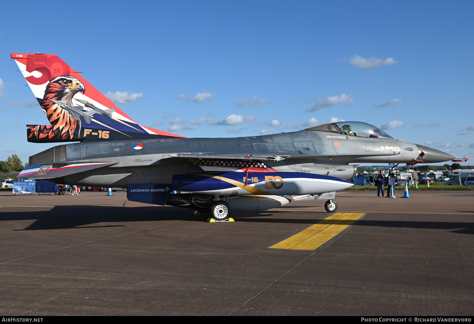 Aircraft Photo of J-616 | General Dynamics F-16AM Fighting Falcon | Netherlands - Air Force | AirHistory.net #709541