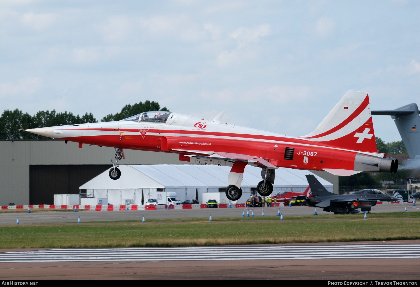 Aircraft Photo of J-3087 | Northrop F-5E Tiger II | Switzerland - Air Force | AirHistory.net #709549