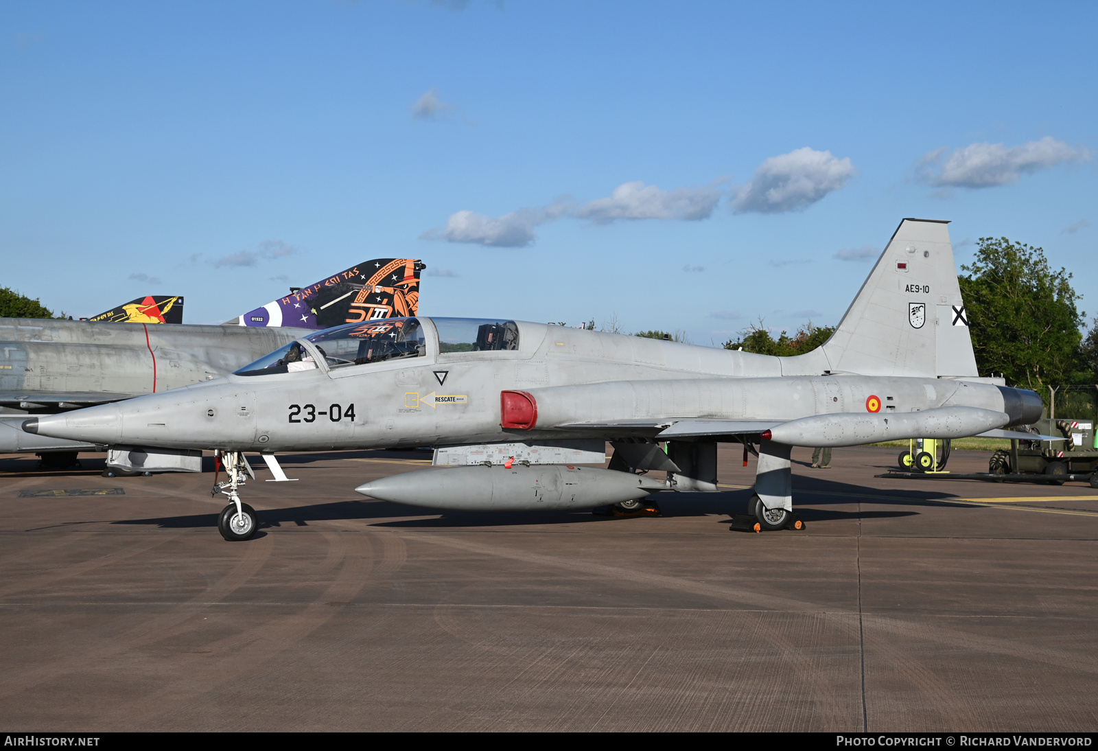 Aircraft Photo of AE.9-10 | Northrop SF-5B(M) Freedom Fighter | Spain - Air Force | AirHistory.net #709552