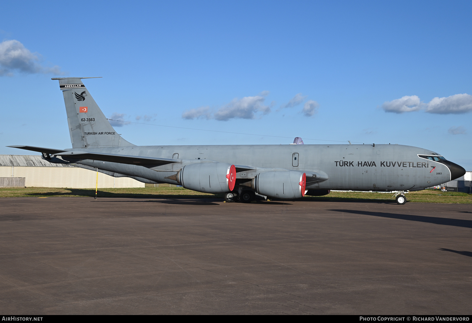 Aircraft Photo of 62-3563 | Boeing KC-135R Stratotanker | Turkey - Air Force | AirHistory.net #709555