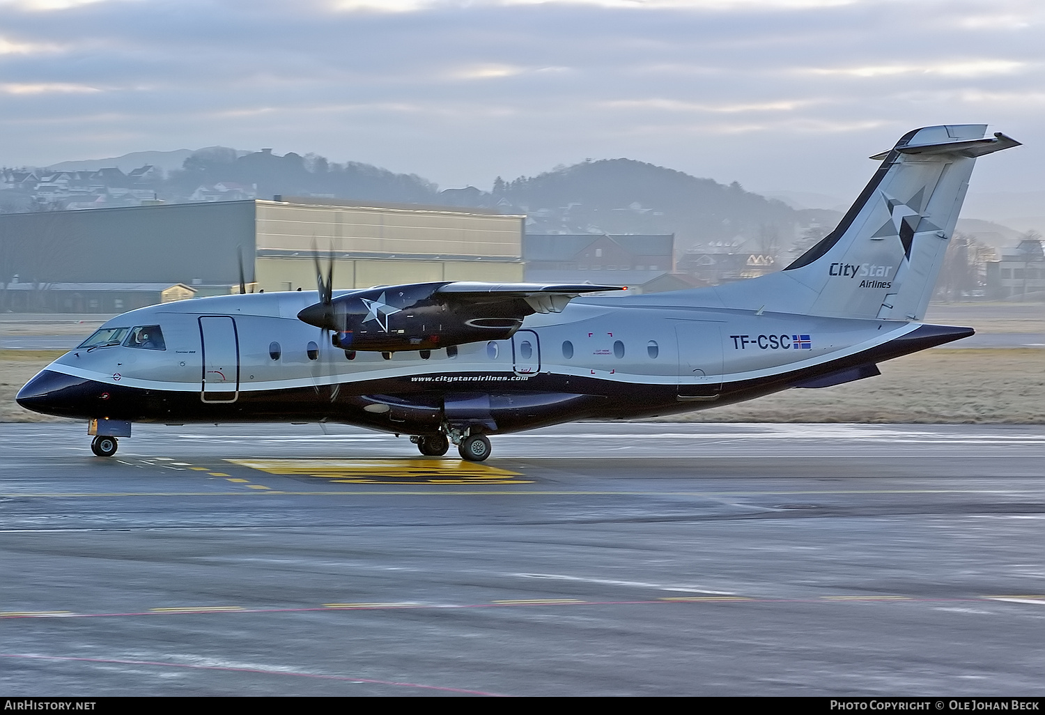 Aircraft Photo of TF-CSC | Dornier 328-110 | City Star Airlines | AirHistory.net #709597