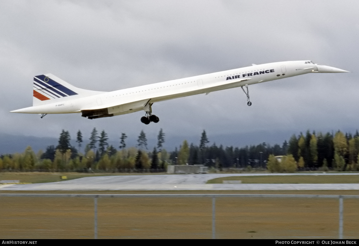 Aircraft Photo of F-BVFC | Aerospatiale-BAC Concorde 101 | Air France | AirHistory.net #709623