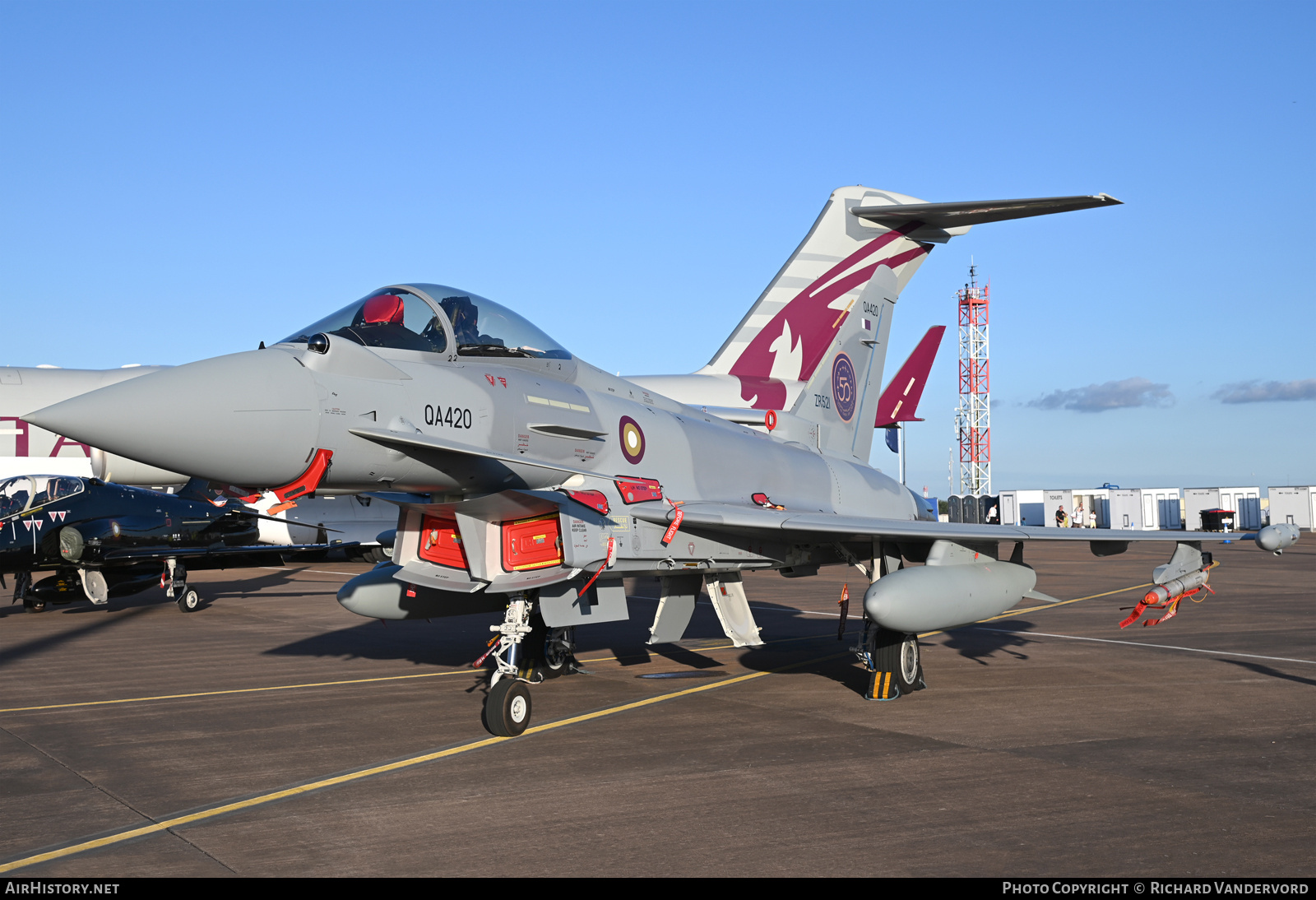 Aircraft Photo of QA420 / ZR521 | Eurofighter EF-2000 Typhoon | Qatar - Air Force | AirHistory.net #709638
